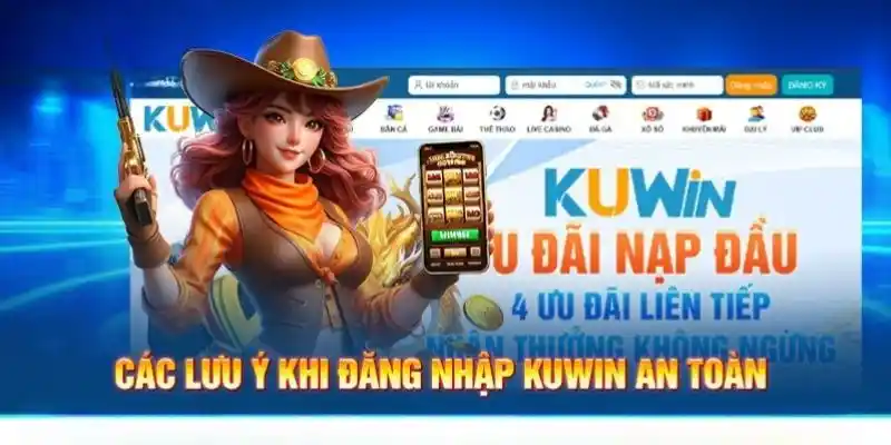 Cẩn trọng khi đăng nhập tài khoản Kuwin